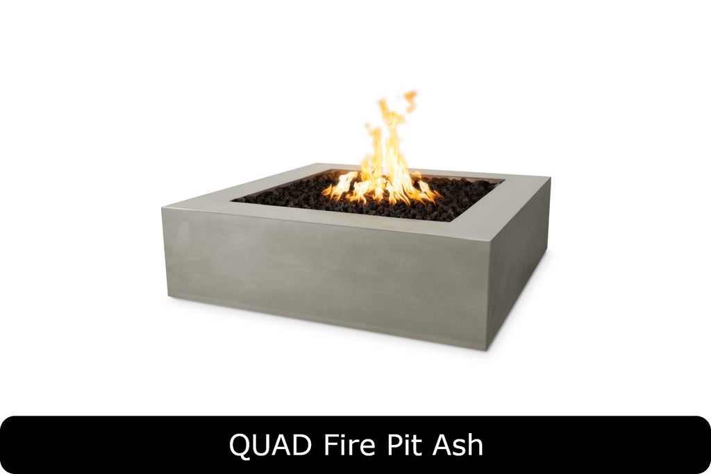 Quad — Square Concrete Fire Pit (36" or 42")