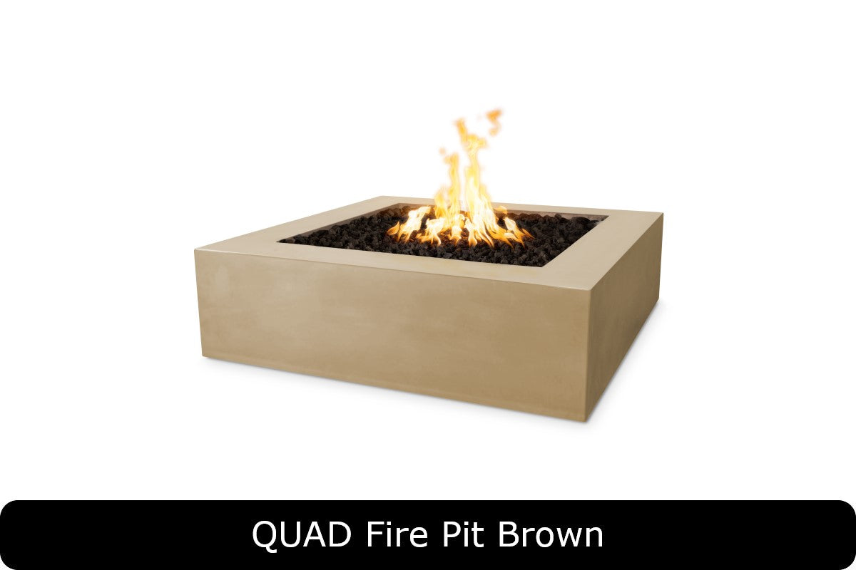 The Outdoor Plus - Quad Fire Pit - GFRC Concrete