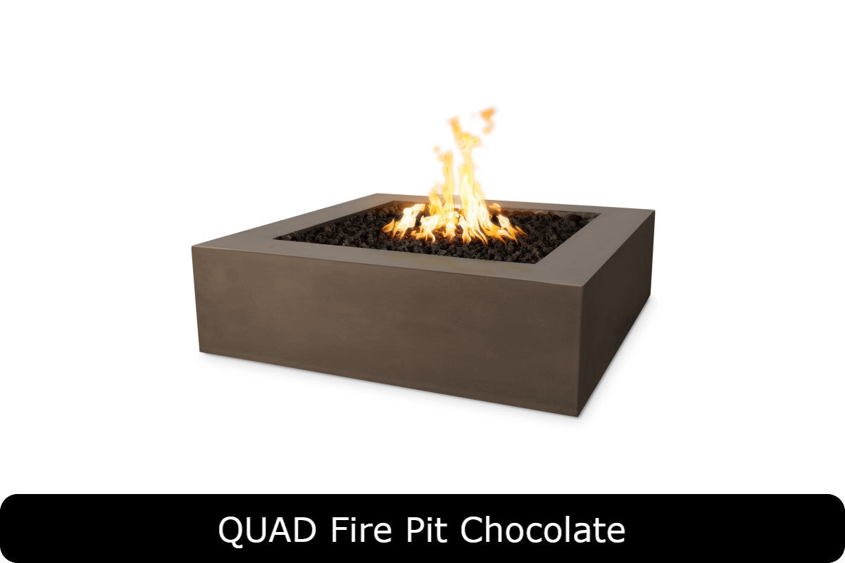 The Outdoor Plus - Quad Fire Pit - GFRC Concrete