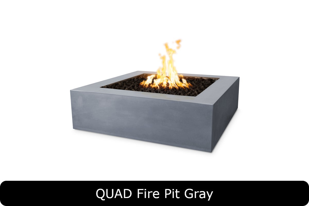 The Outdoor Plus - Quad Fire Pit - GFRC Concrete