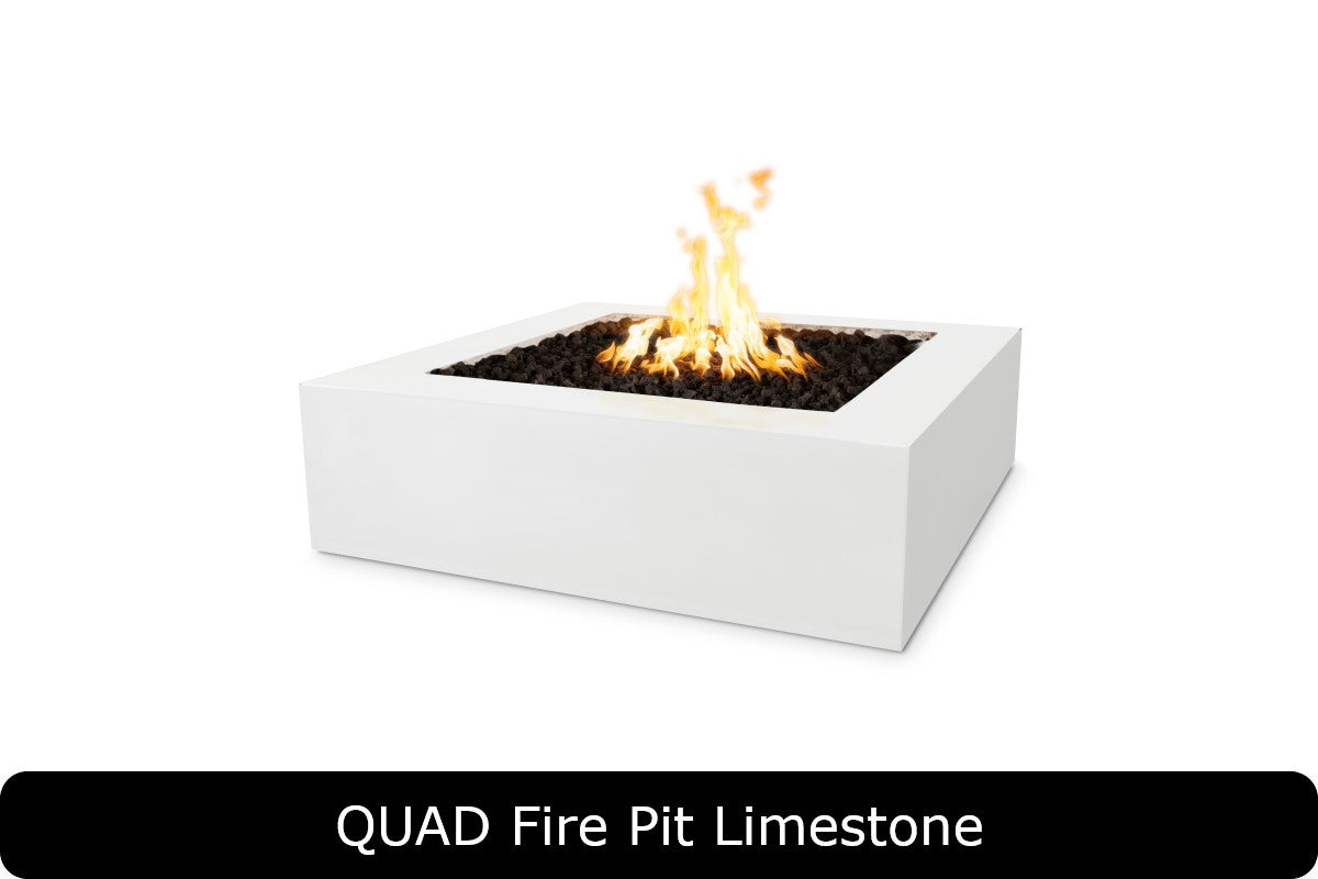 The Outdoor Plus - Quad Fire Pit - GFRC Concrete