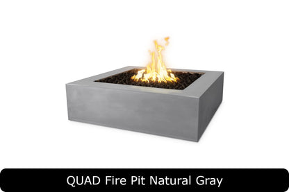 The Outdoor Plus - Quad Fire Pit - GFRC Concrete