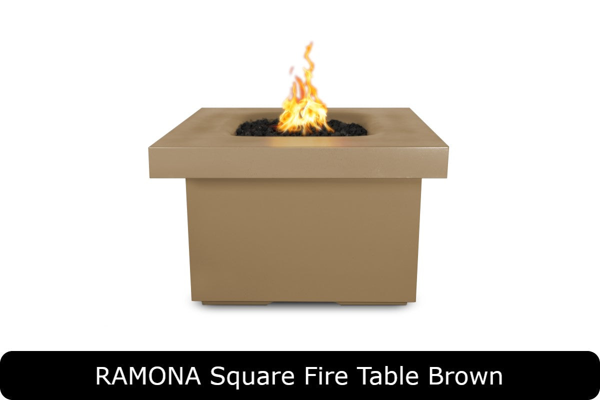 The Outdoor Plus - Ramona Fire Pit - GFRC Concrete