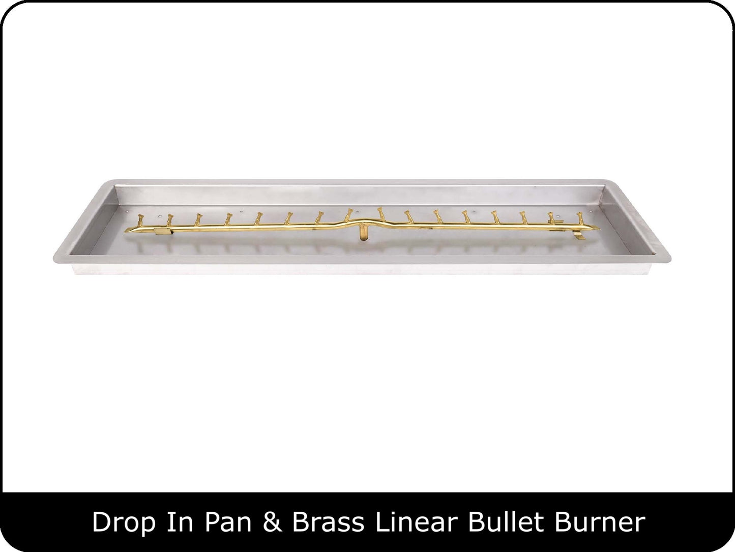 The Outdoor Plus - Rectangular Drop In Pan & Burner Kits