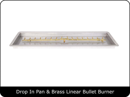 The Outdoor Plus - Rectangular Drop In Pan & Burner Kits