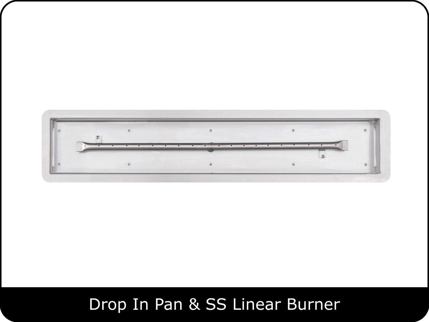 The Outdoor Plus - Rectangular Drop In Pan & Burner Kits