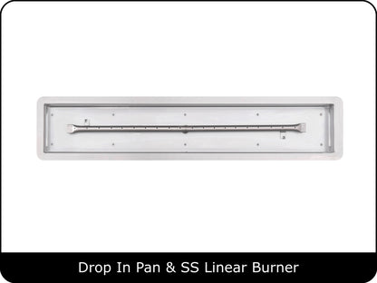 The Outdoor Plus - Rectangular Drop In Pan & Burner Kits