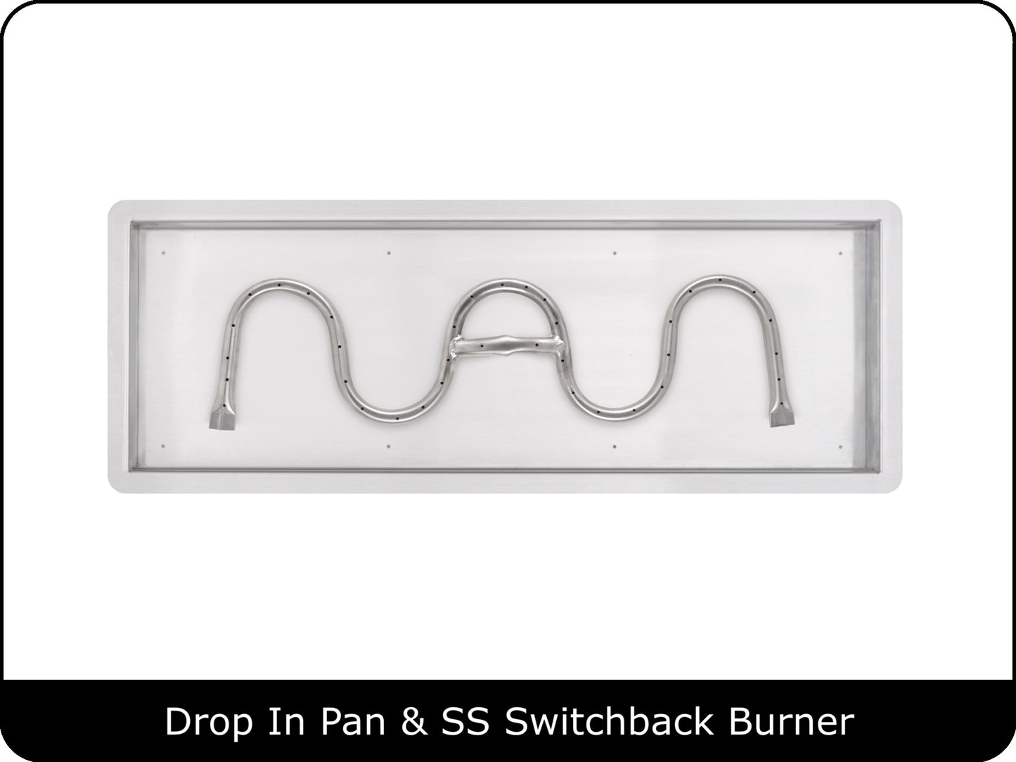 The Outdoor Plus - Rectangular Drop In Pan & Burner Kits