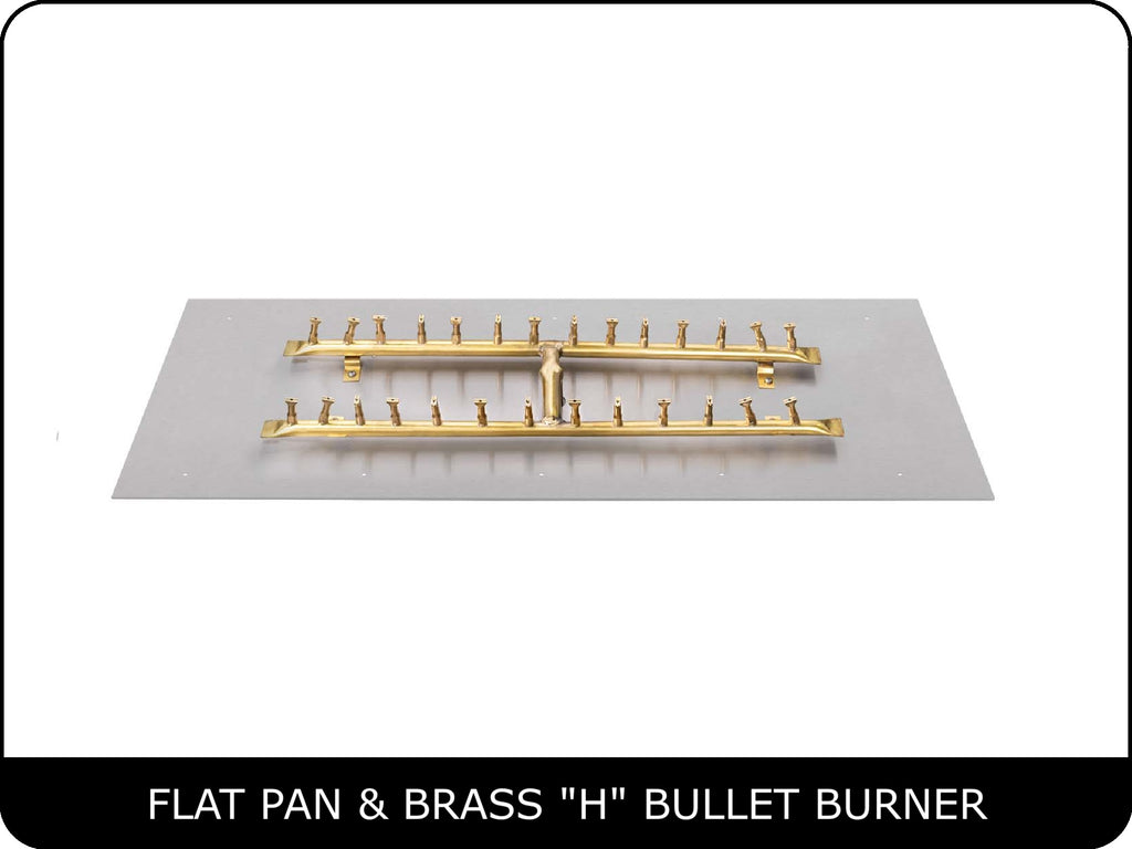 Rectangular Flat Pan & Burner Kits