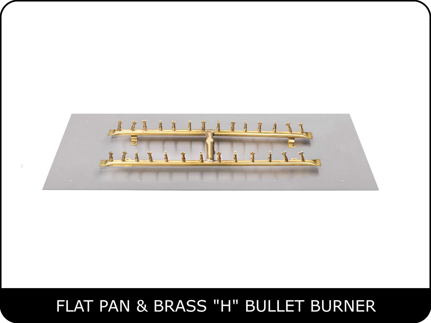 The Outdoor Plus - Rectangular Flat Pan & Burner Kits