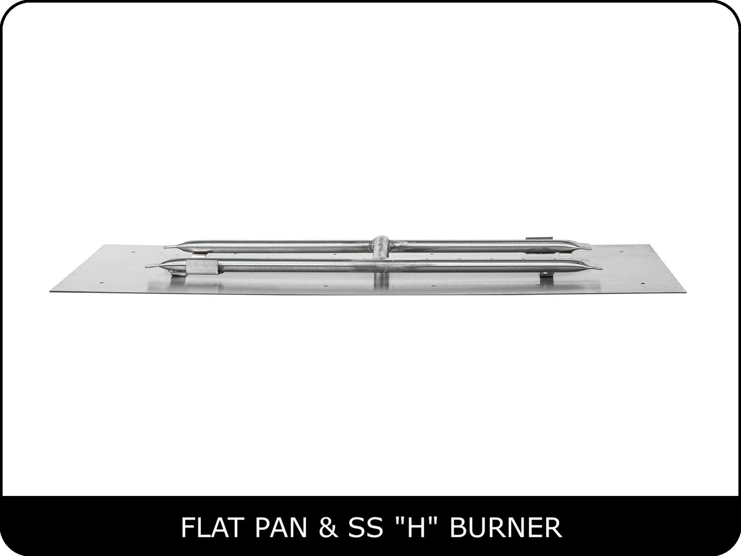 The Outdoor Plus - Rectangular Flat Pan & Burner Kits