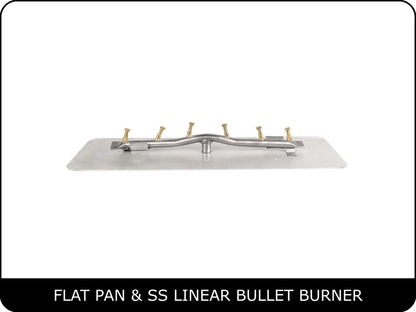 The Outdoor Plus - Rectangular Flat Pan & Burner Kits