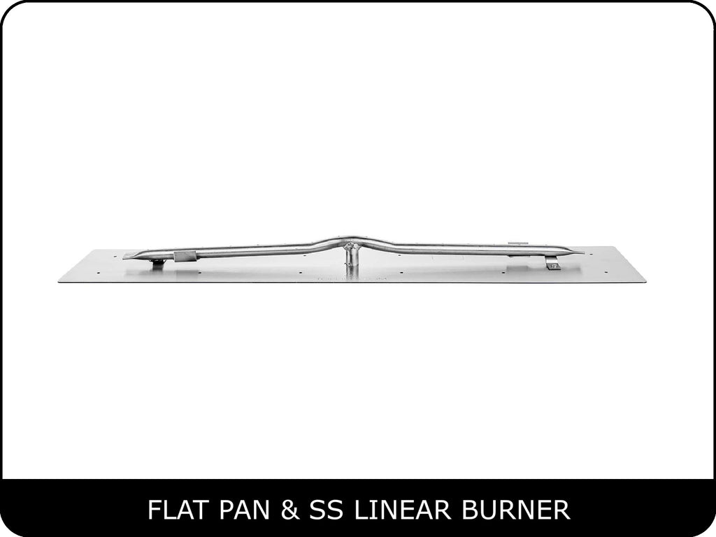 Rectangular Flat Pan & Burner Kits