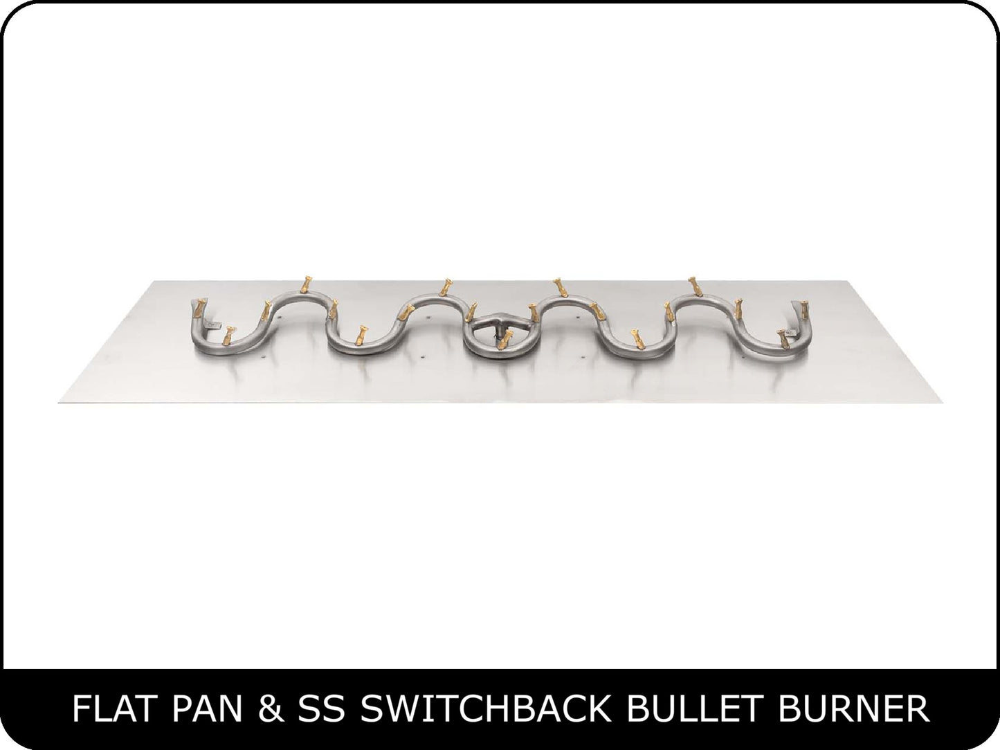 The Outdoor Plus - Rectangular Flat Pan & Burner Kits