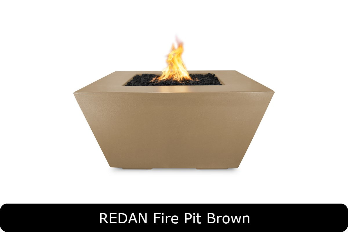 The Outdoor Plus - Redan Fire Pit - GFRC Concrete