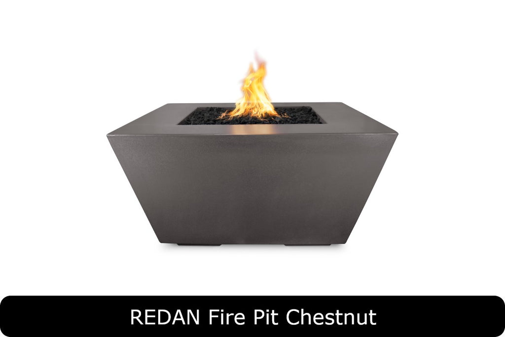 Redan Fire Pit - GFRC Concrete