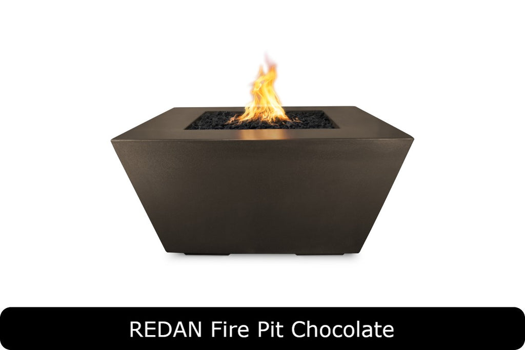 Redan Fire Pit - GFRC Concrete
