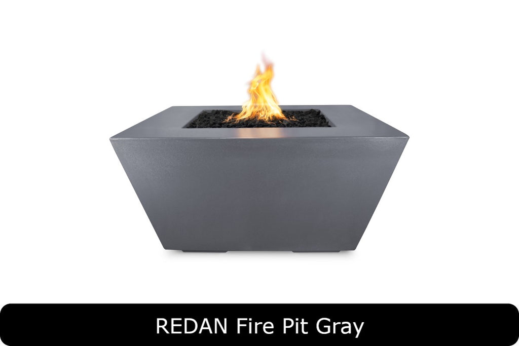 Redan Fire Pit - GFRC Concrete