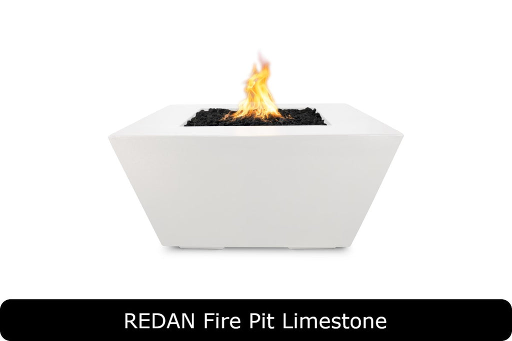 Redan Fire Pit - GFRC Concrete