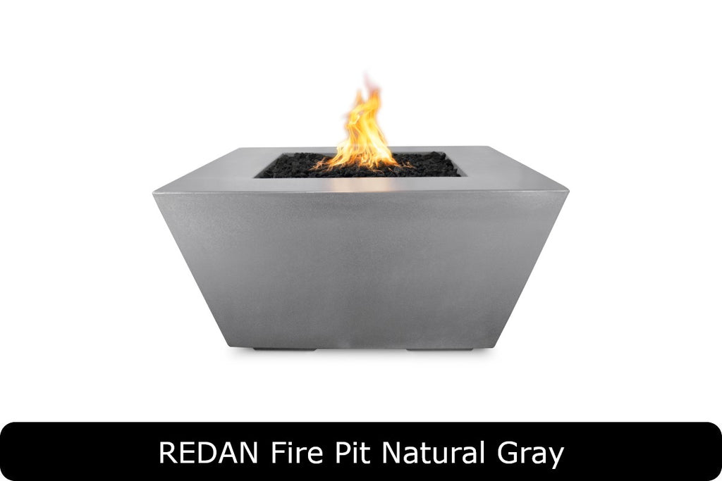 Redan Fire Pit - GFRC Concrete