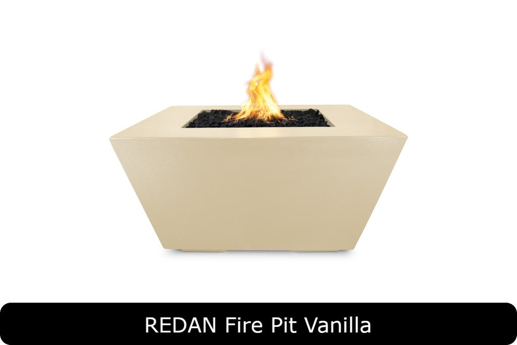 Redan Fire Pit - GFRC Concrete