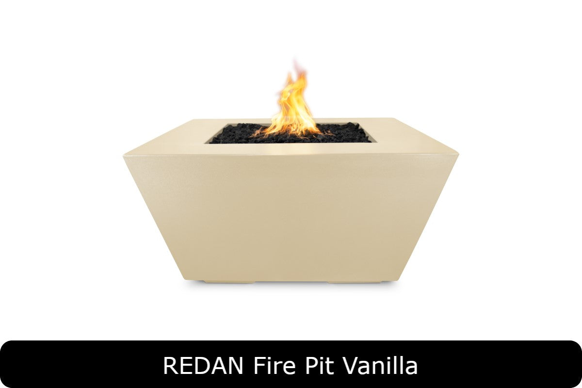 The Outdoor Plus - Redan Fire Pit - GFRC Concrete