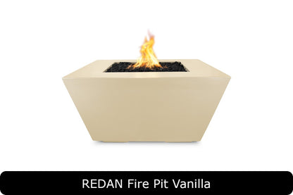 The Outdoor Plus - Redan Fire Pit - GFRC Concrete