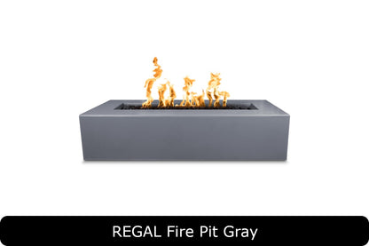 The Outdoor Plus - Regal Fire Pit - GFRC Concrete