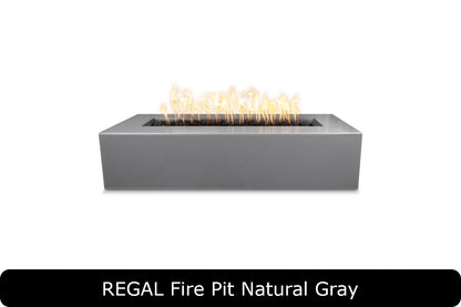 The Outdoor Plus - Regal Fire Pit - GFRC Concrete