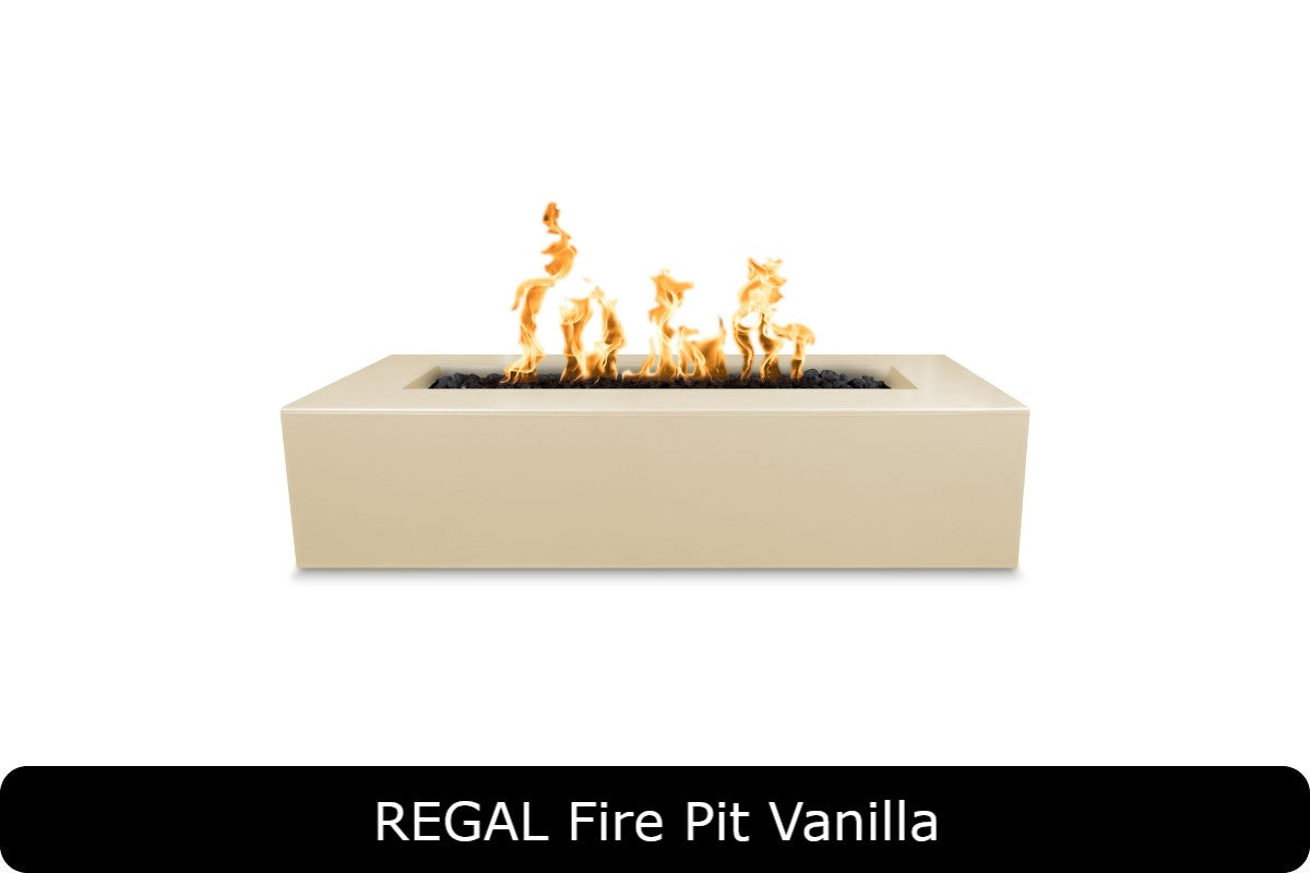 The Outdoor Plus - Regal Fire Pit - GFRC Concrete