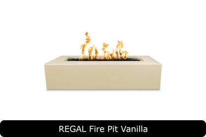 The Outdoor Plus - Regal Fire Pit - GFRC Concrete