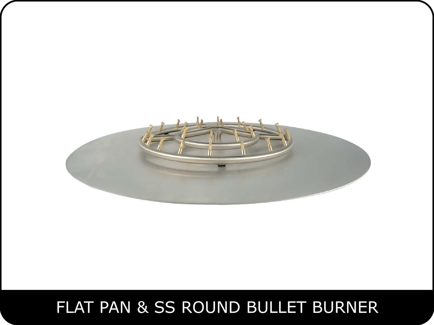 The Outdoor Plus - Round Flat Pan & Burner Kits