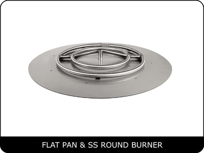 The Outdoor Plus - Round Flat Pan & Burner Kits