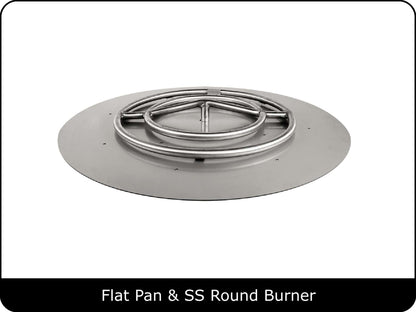 The Outdoor Plus - Round Drop In Pan & Burner Kits