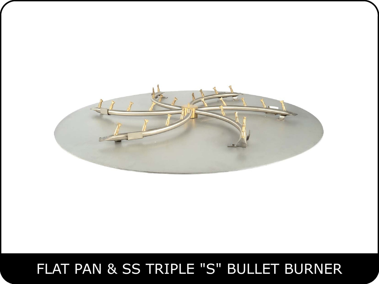 The Outdoor Plus - Round Flat Pan & Burner Kits