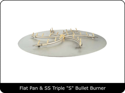 The Outdoor Plus - Round Drop In Pan & Burner Kits