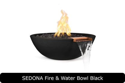 The Outdoor Plus - Sedona Fire & Water Bowl - GFRC Concrete