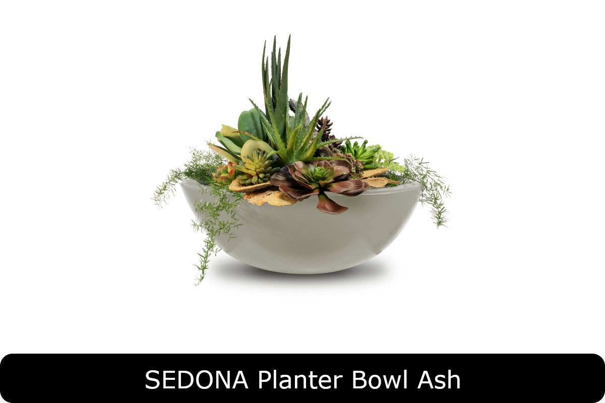 The Outdoor Plus - Sedona Planter Bowl - GFRC Concrete