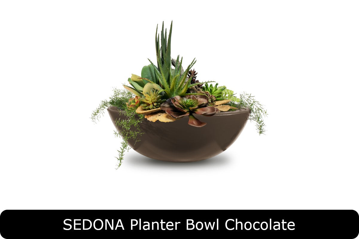 The Outdoor Plus - Sedona Planter Bowl - GFRC Concrete