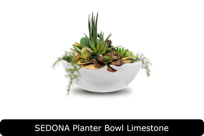 The Outdoor Plus - Sedona Planter Bowl - GFRC Concrete