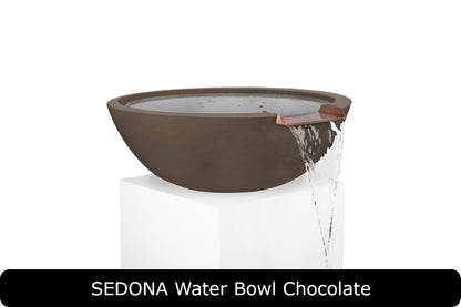 The Outdoor Plus - Sedona Water Bowl - GFRC Concrete