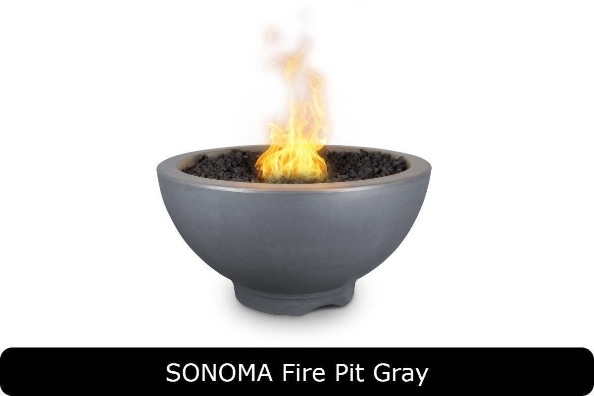 The Outdoor Plus - Sonoma Fire Pit - GFRC Concrete