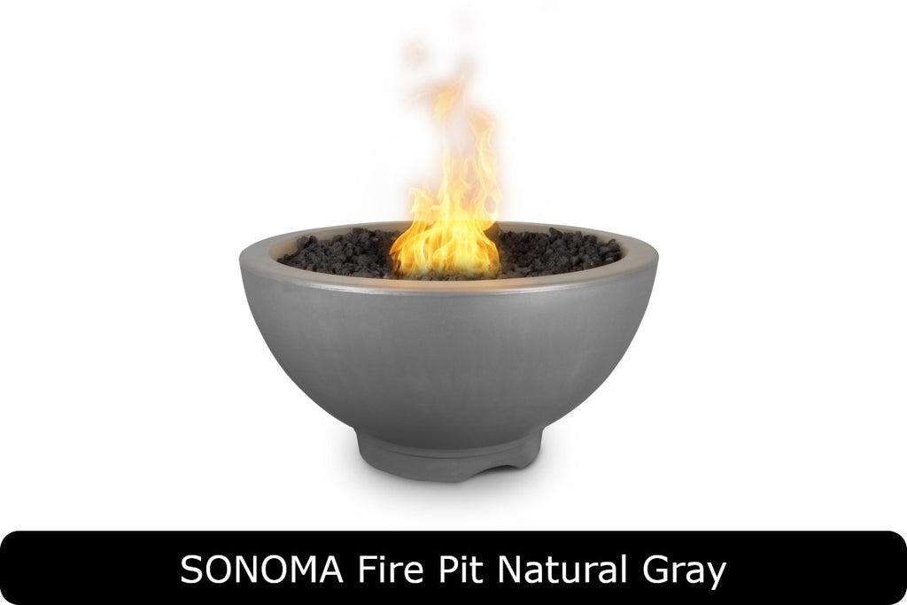 Sonoma Fire Pit - GFRC Concrete
