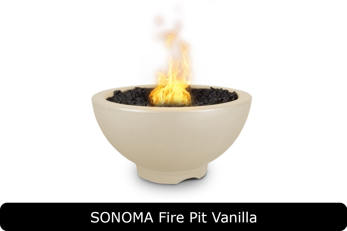 The Outdoor Plus - Sonoma Fire Pit - GFRC Concrete