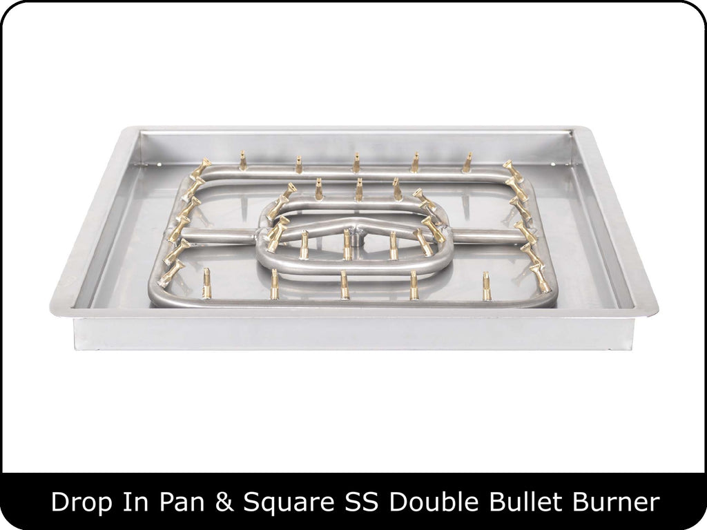 Square Drop In Pan & Burner Kits