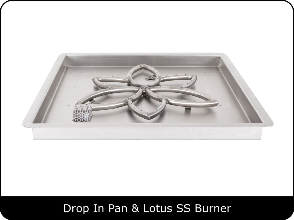 Square Drop In Pan & Burner Kits