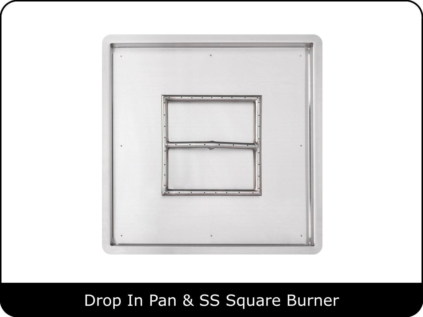 The Outdoor Plus - Square Drop In Pan & Burner Kits