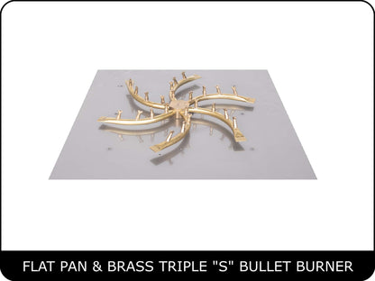 The Outdoor Plus - Square Flat Pan & Burner Kits