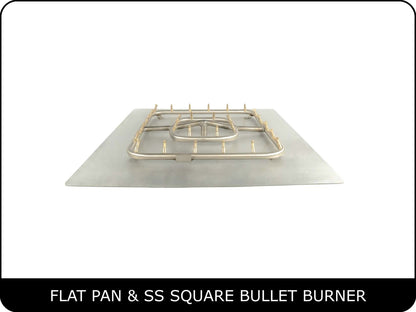 The Outdoor Plus - Square Flat Pan & Burner Kits