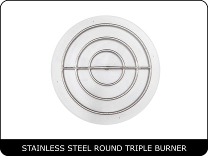 The Outdoor Plus - Round Flat Pan & Burner Kits